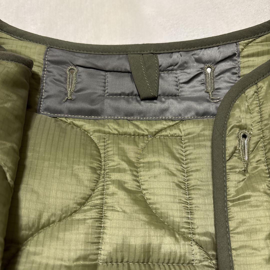 johnbull ミリタリージャケット ライトオリーブキルティングジャケット