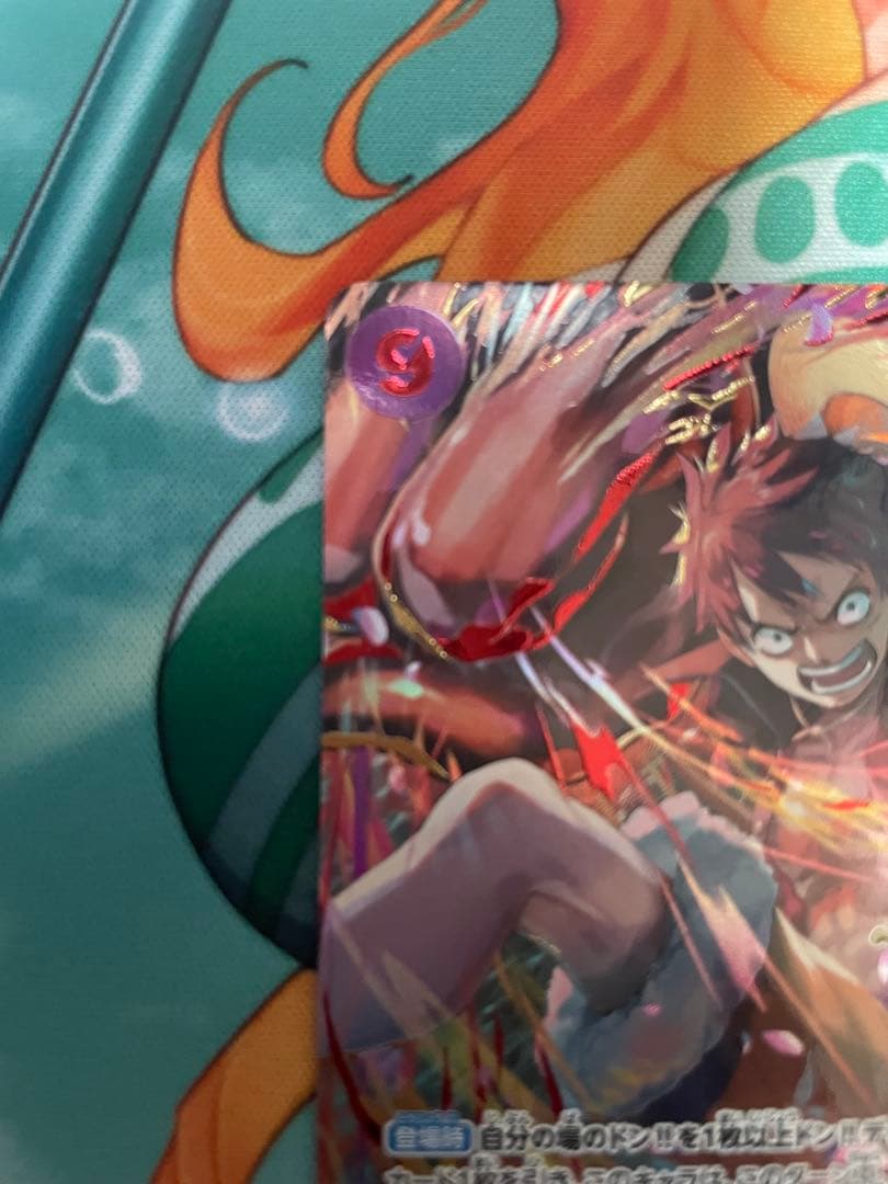 ONE PIECEカード　ルフィ　3rd anniversary