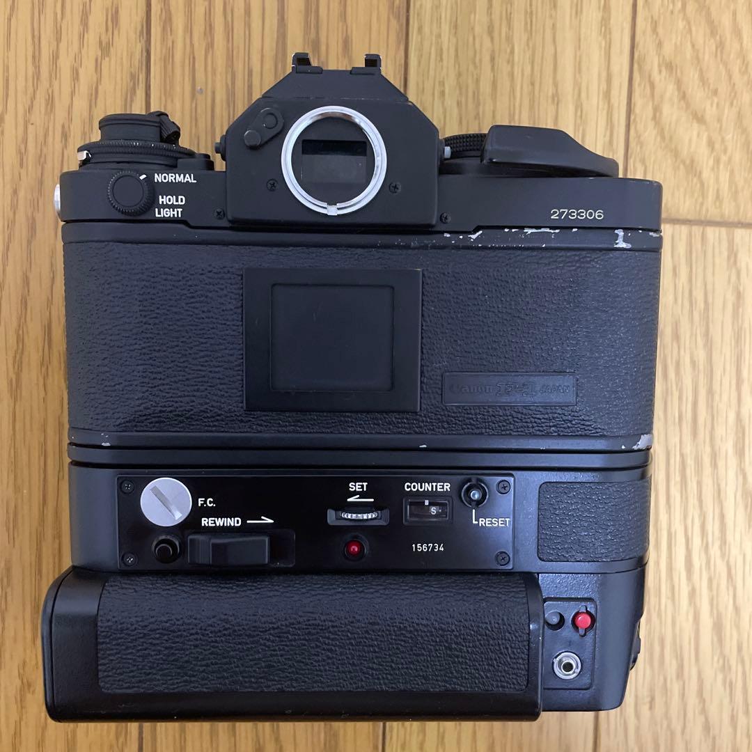 【動作OK】Canon new f-1 モータードライブ　カメラ