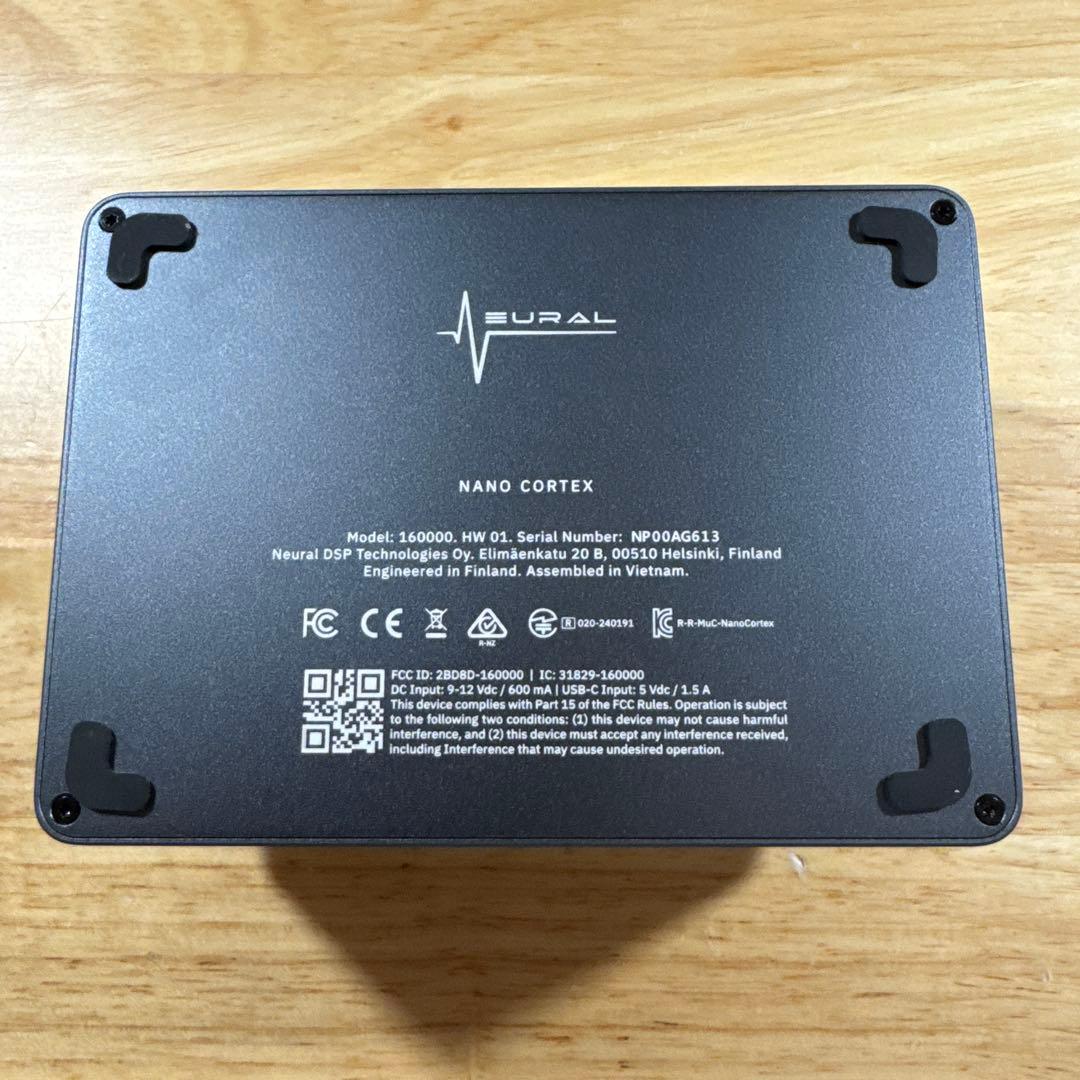 NANO CORTEX ギターエフェクター　Neural DSP