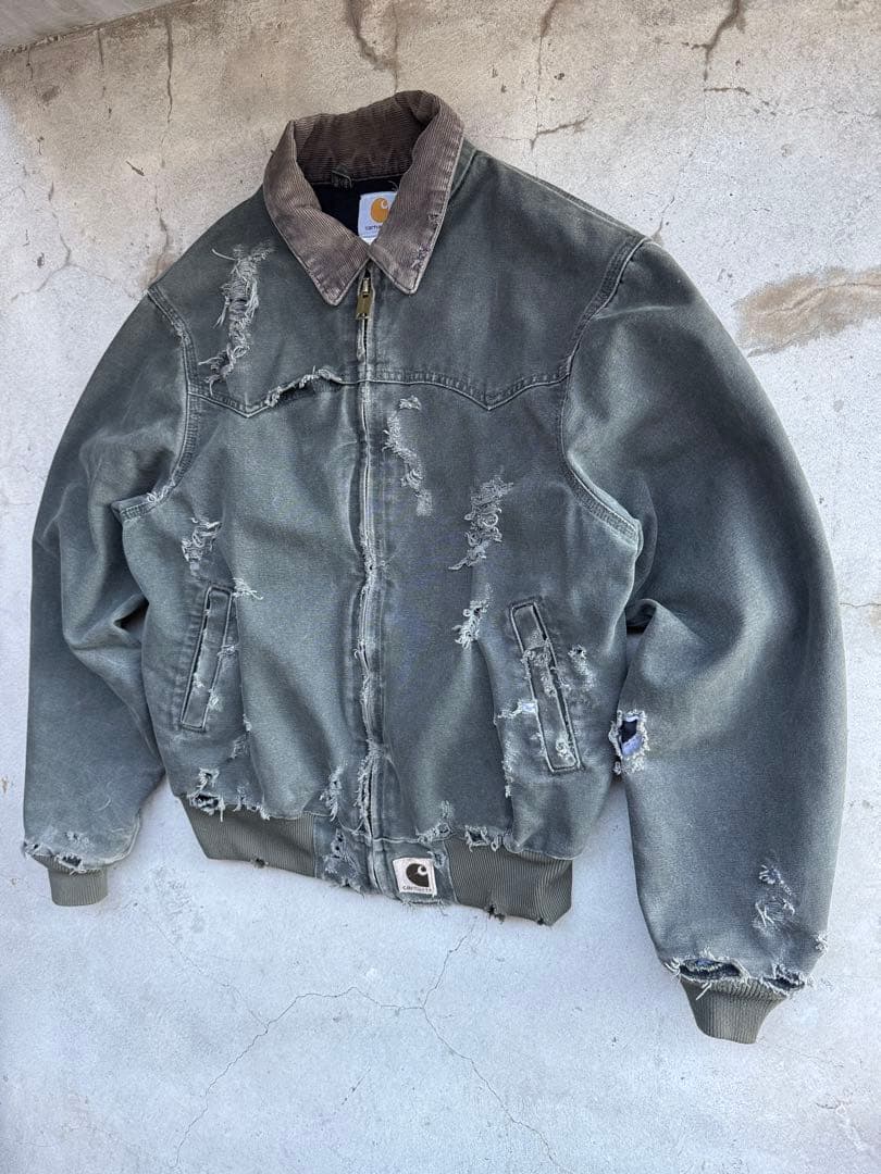 r*o様 希少 カーハート サンタフェ ジャケット J14 MOS M