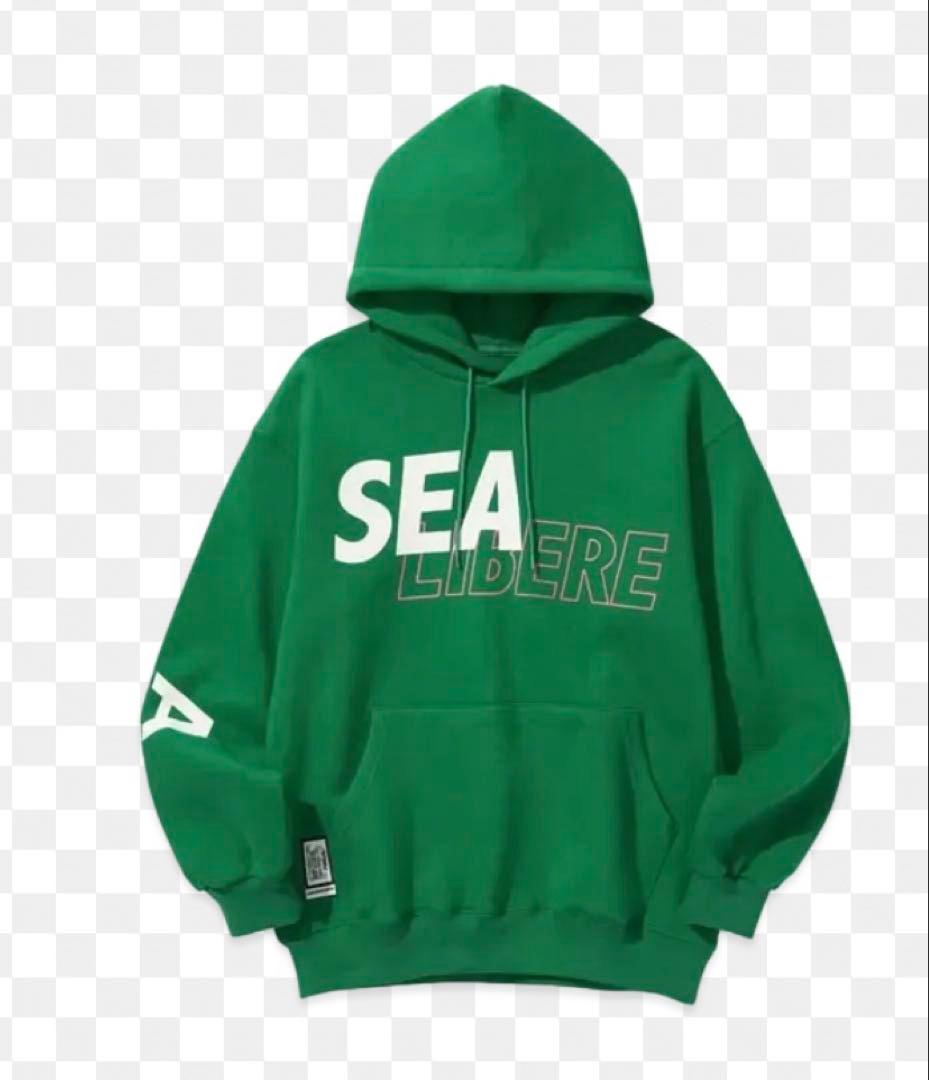 WIND AND SEA×LIBERE パーカー