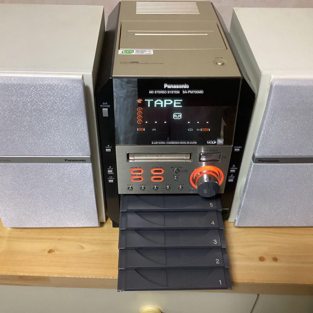 パナソニックPanasonic SC-PM700MD 5チェンジャー　完動作品