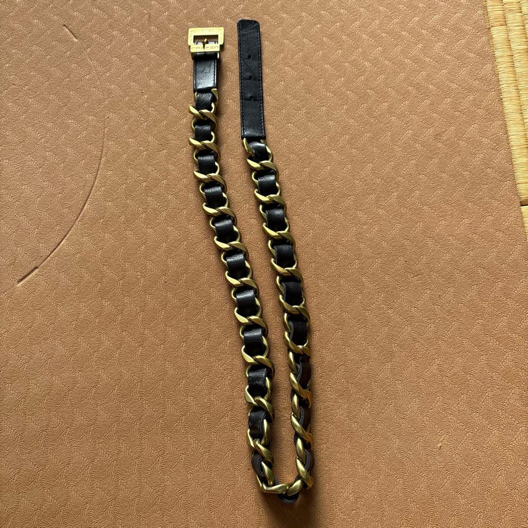 CHANEL チェーンデザイン ベルト