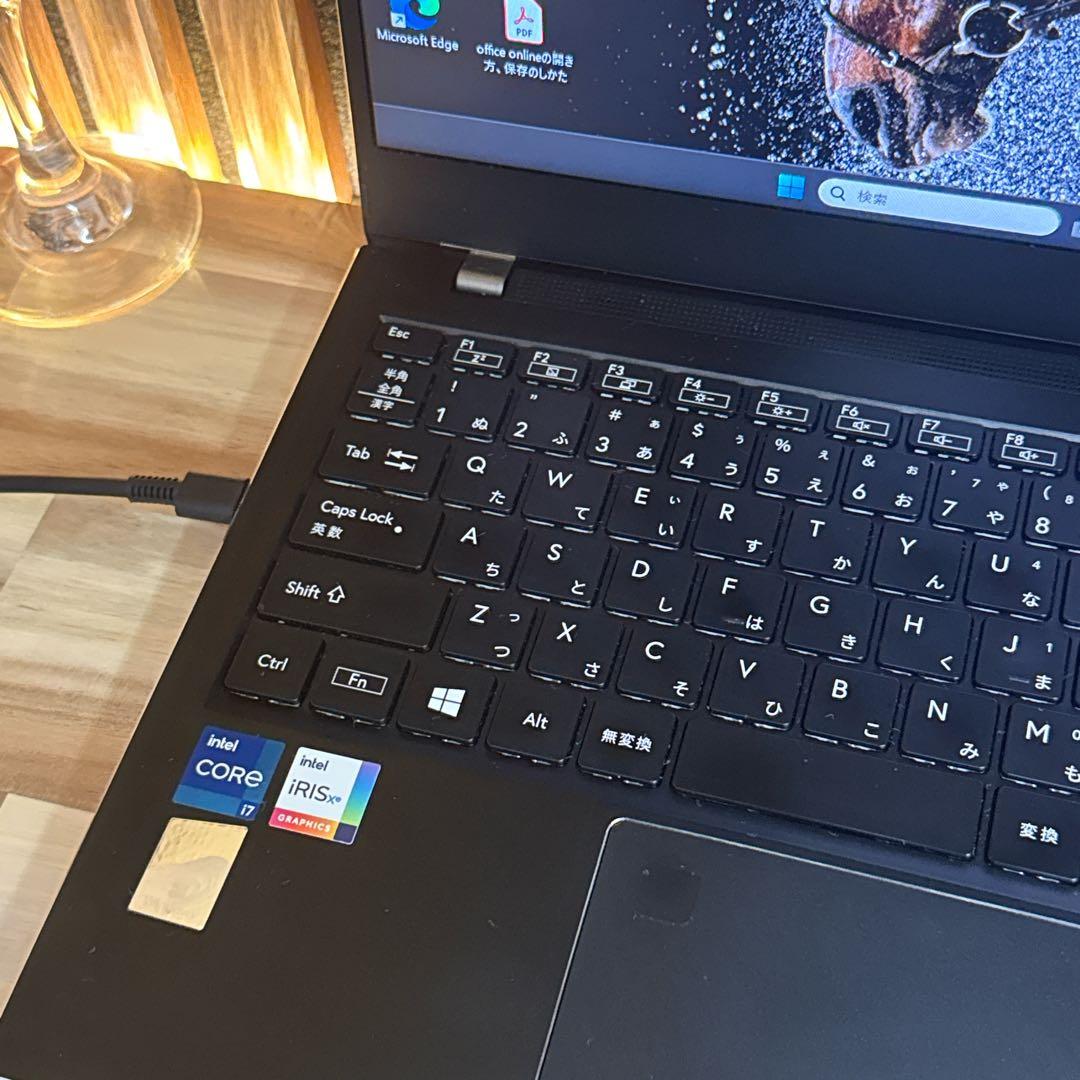 ハイスペック‼️ raytrek☘️i7第11世代☘️メモリ16GB☘️ノートパソコン