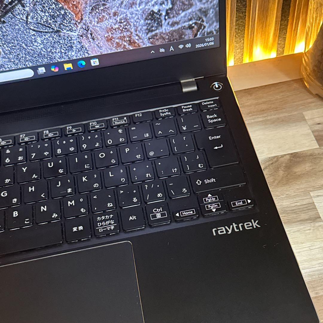 ハイスペック‼️ raytrek☘️i7第11世代☘️メモリ16GB☘️ノートパソコン