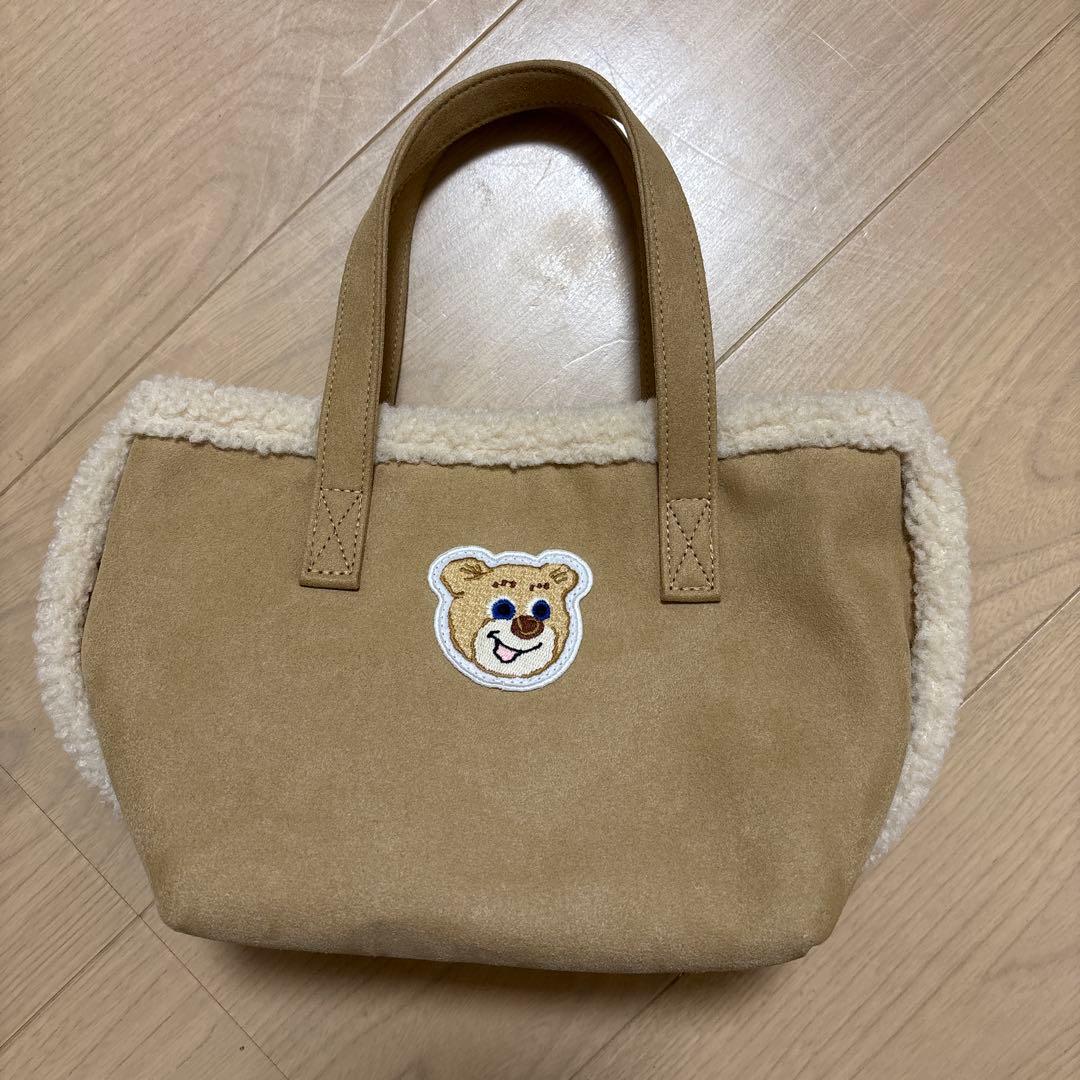 フェイラー オールドテディ ワッペントートバッグ ボアトート