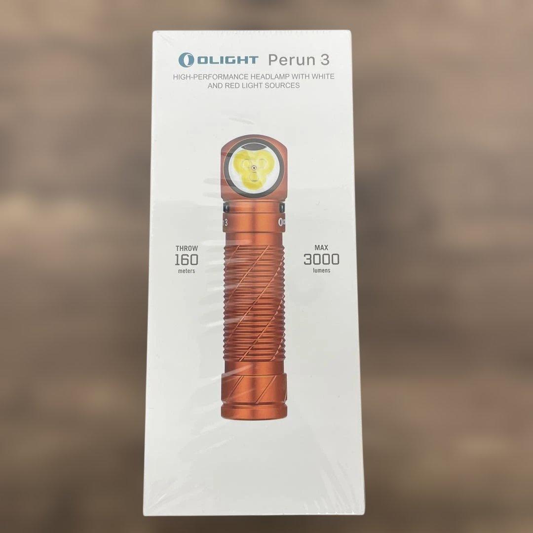 12263 OLIGHT Perun 3 LED ヘッドライト オレンジ