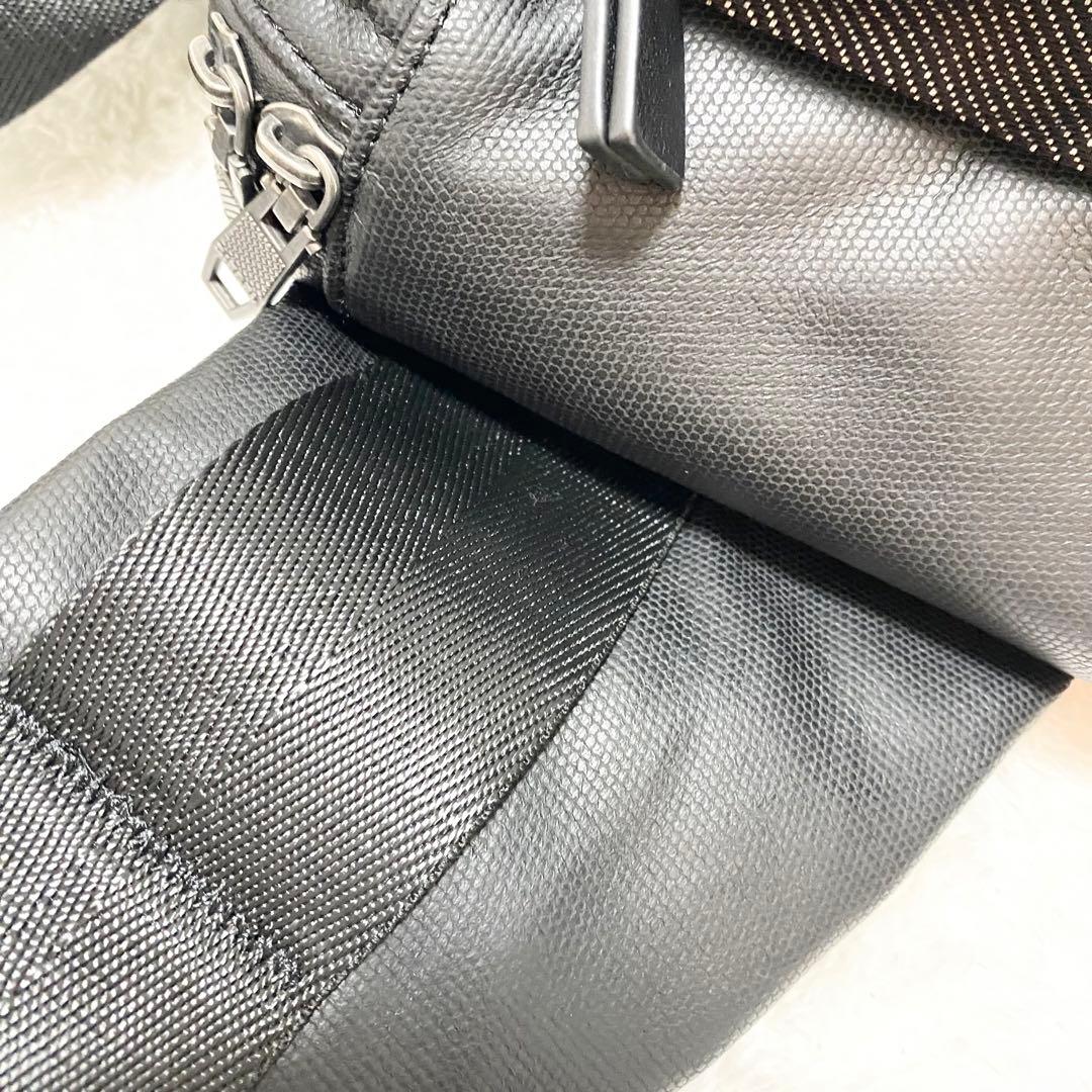 【美品】DIESEL デニム ボディバッグ ショルダー メッセンジャー 大容量