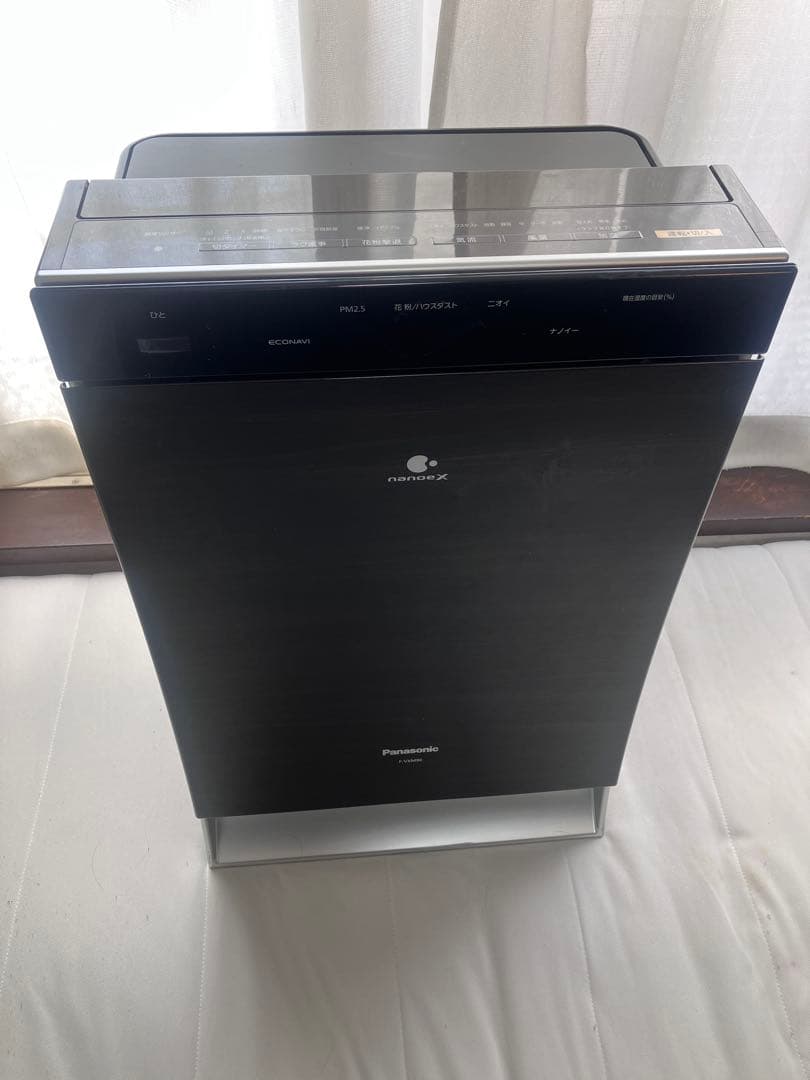 定価99,800円 パナソニック F-VXM90 加湿空気清浄機 木目 花粉症に