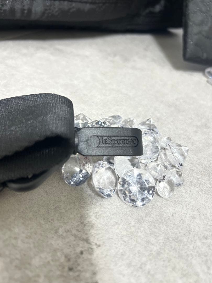 レスポートサック　パフィーブロッサムズ　ブラック花柄　ボストンバッグ　新品未使用