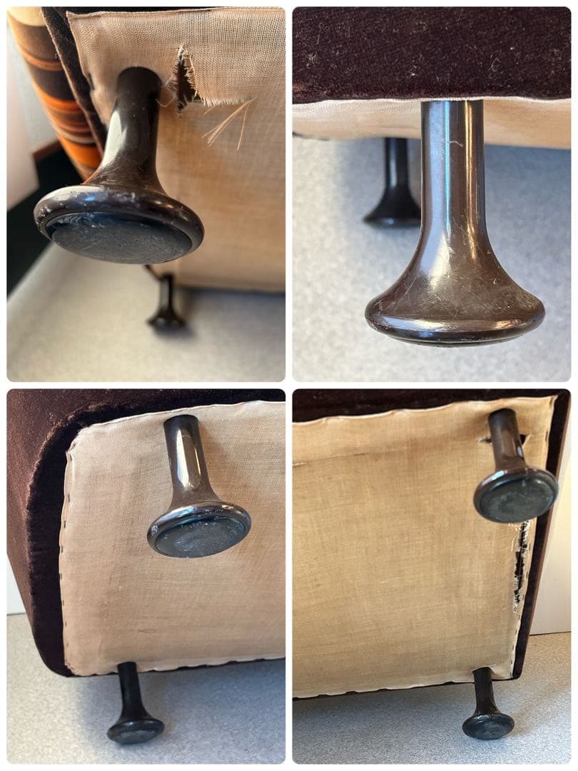 1Pソファ ミッドセンチュリー　昭和レトロ　モダン　ラウンジチェア　ヴィンテージ