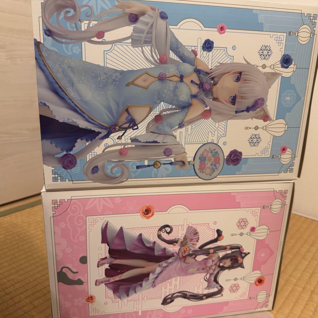 あ*き様 ネコぱらフィギュア　華ロリ　バニラとショコラのセット　nekopara