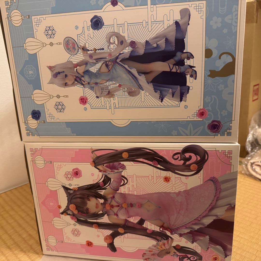 あ*き様 ネコぱらフィギュア　華ロリ　バニラとショコラのセット　nekopara
