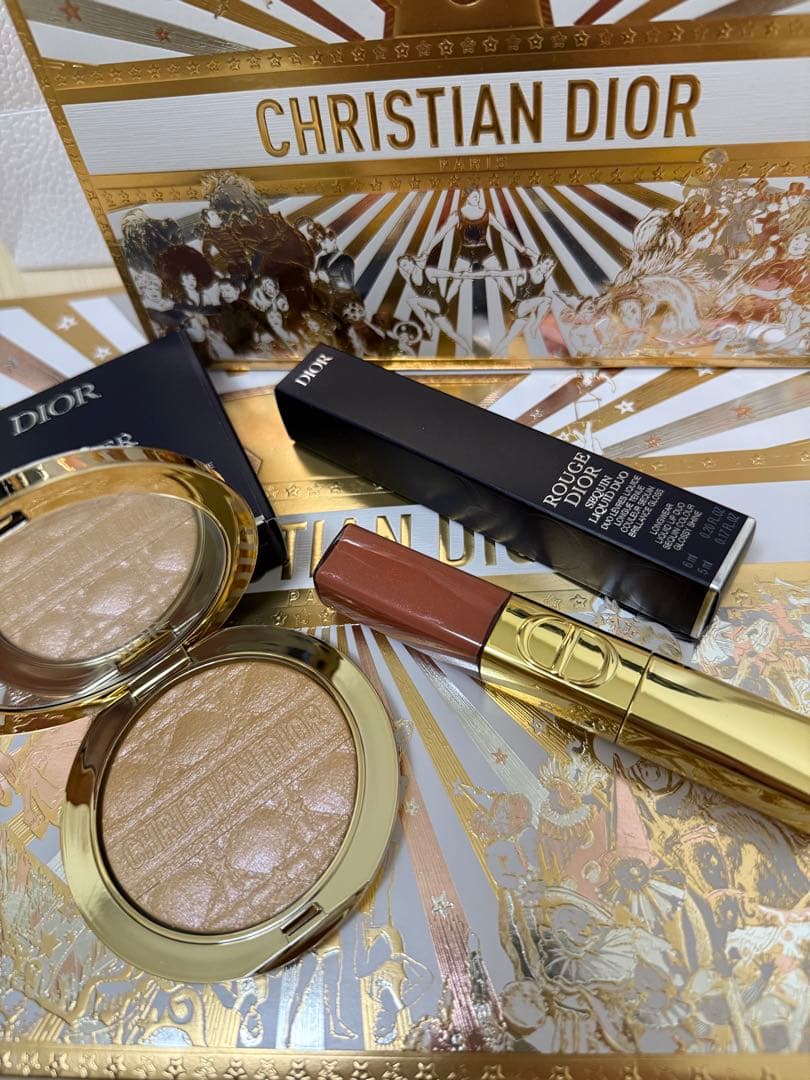 DIORセット フォーエヴァー グロウ ルミナイザー 限定品&リップティント