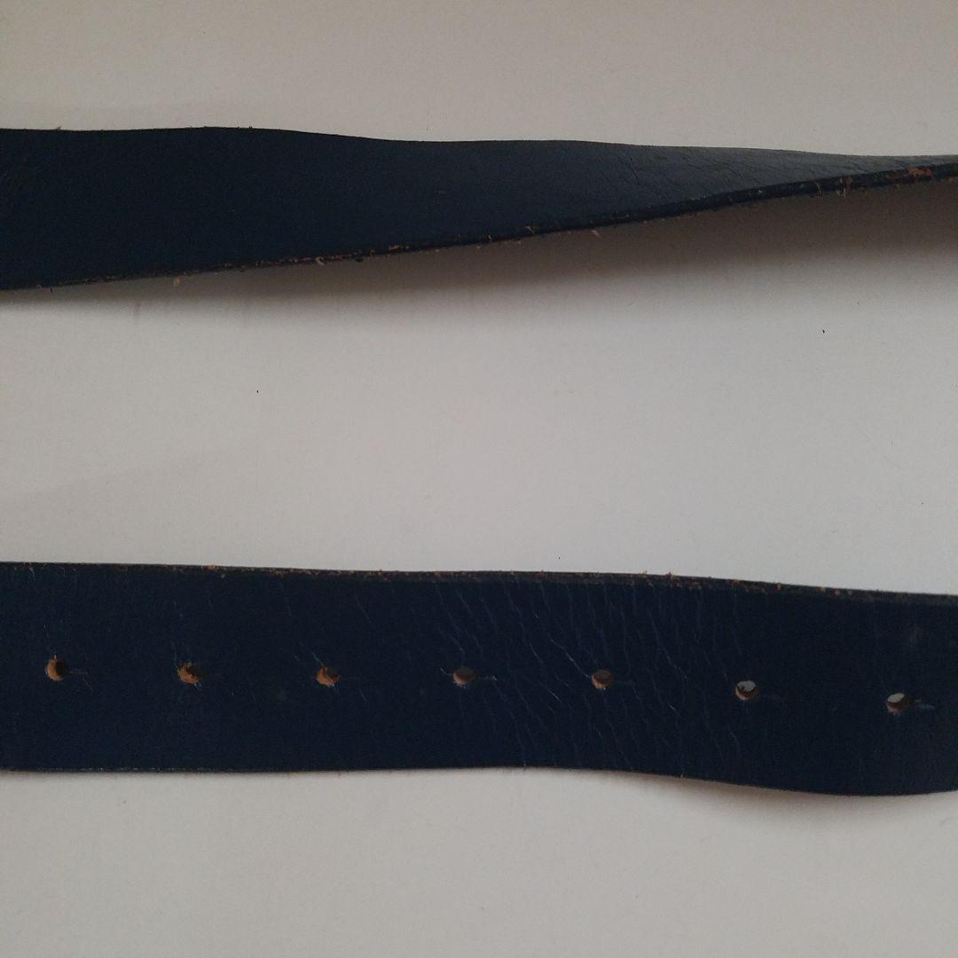 小物 A BATHING APE Ice Buckle Leather Belt