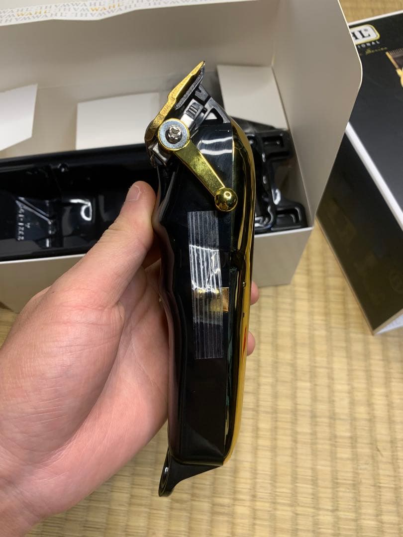 WAHLバリカン　マジッククリップ　コードレス　ゴールド