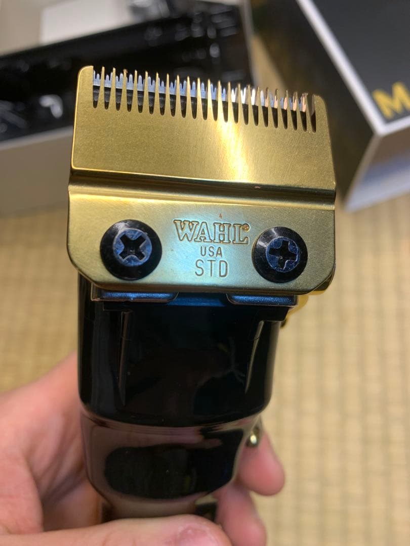 WAHLバリカン　マジッククリップ　コードレス　ゴールド