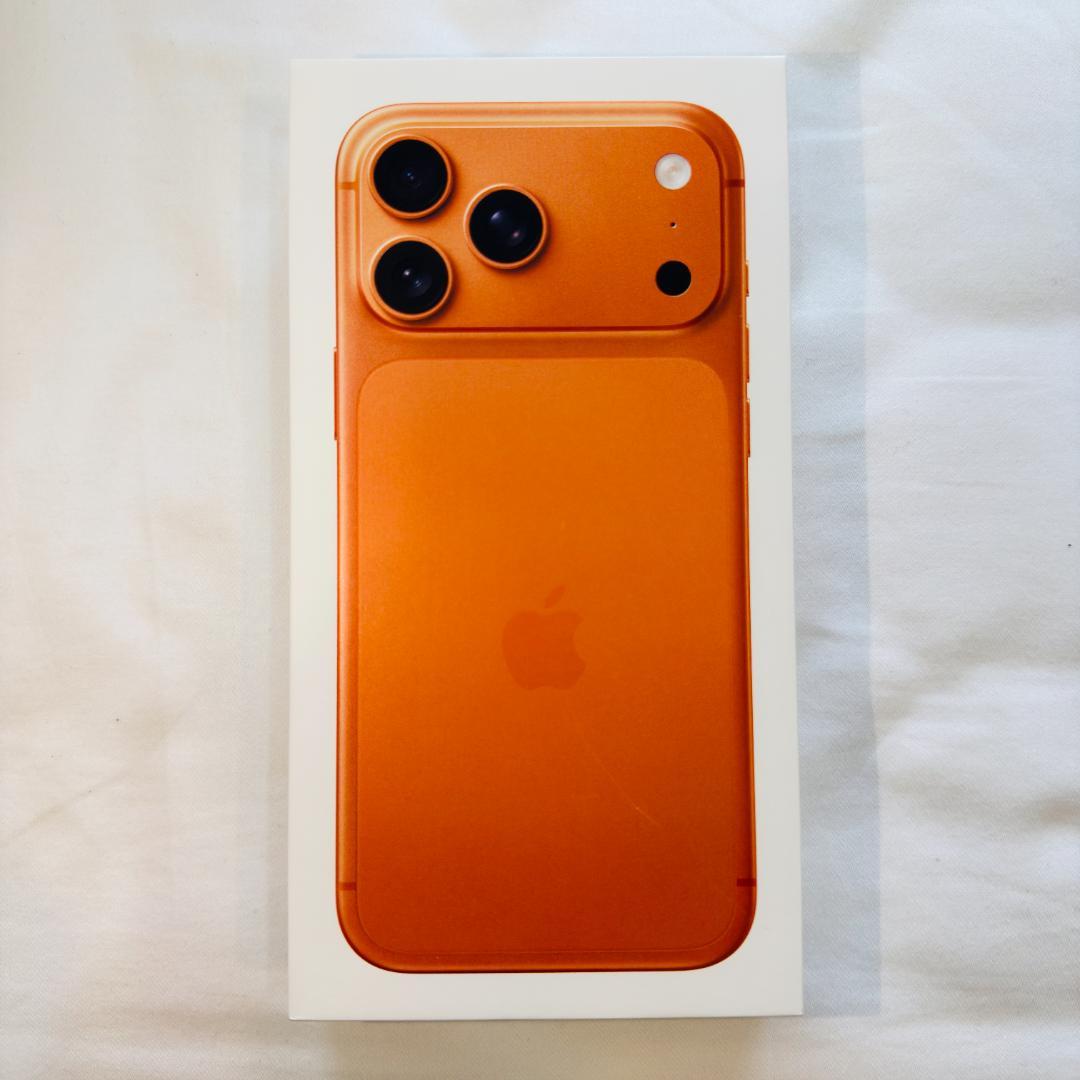 【香港版】iPhone17 pro max 256GB オレンジ