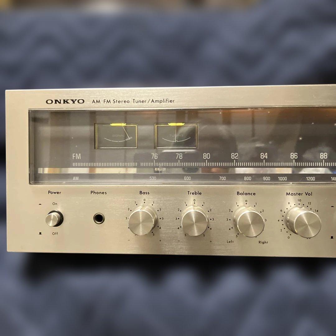 【最終特価】 ONKYO レシーバーAM-FM Stereo