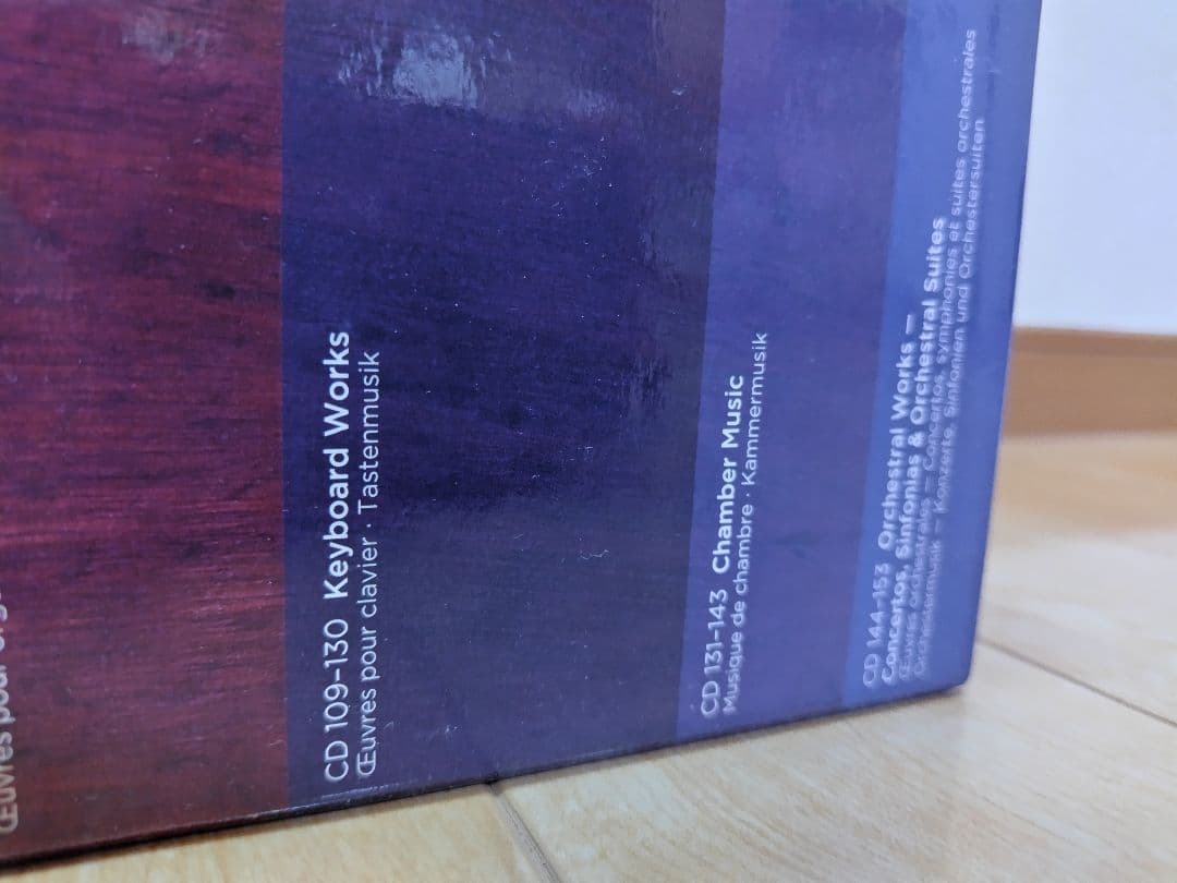 バッハ全集(THE COMPLETE BACH EDITION・153CD)