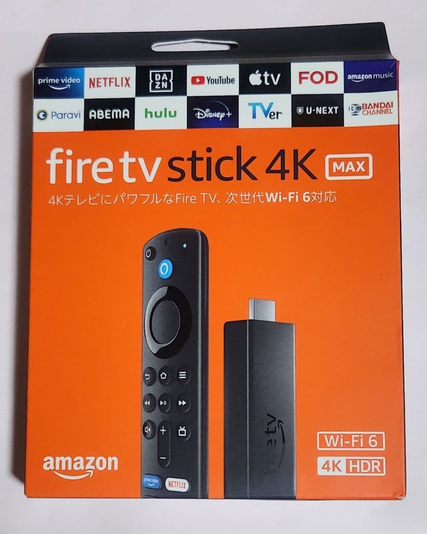 Amazon Fire TV Stick 4K Max 新品未開封品➀