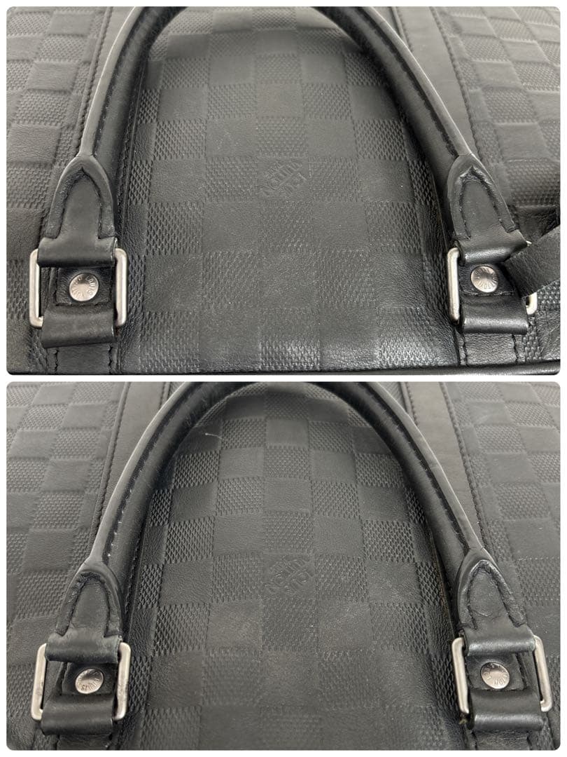 ルイヴィトン ダミエアンフィニ ポルトドキュマン　ヴォワヤージュ ブラック