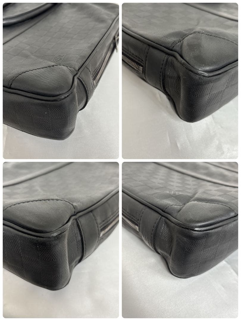 ルイヴィトン ダミエアンフィニ ポルトドキュマン　ヴォワヤージュ ブラック