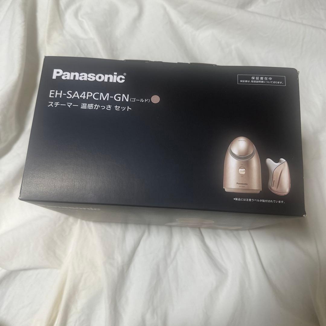 【新品、未使用】パナソニック スチーマー&温感かっさセット EH-SA4PCM