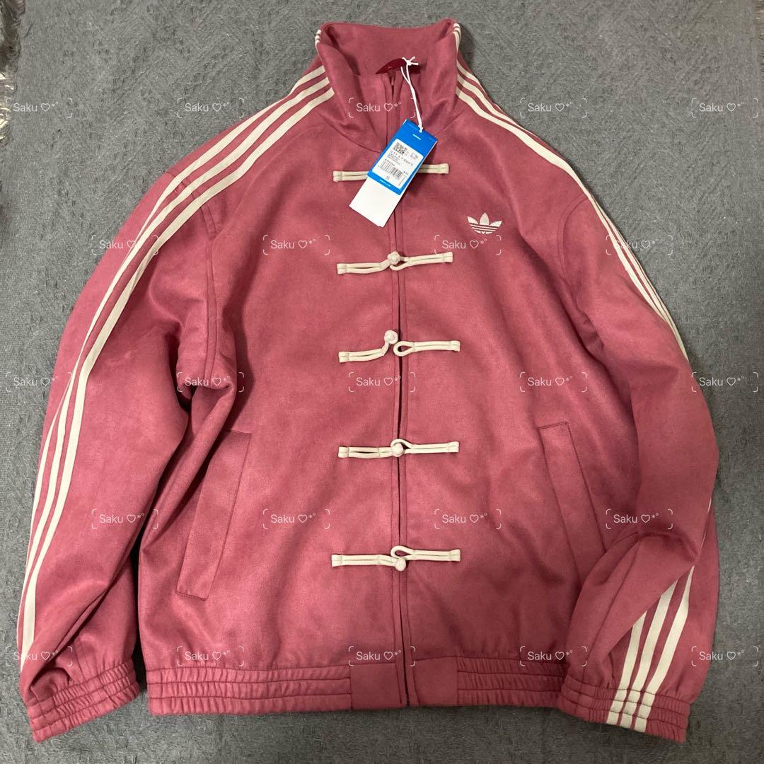 來葉 樣專用adidasアディダス 中国限定 蛇年トラックジャケット赤Mサイズ