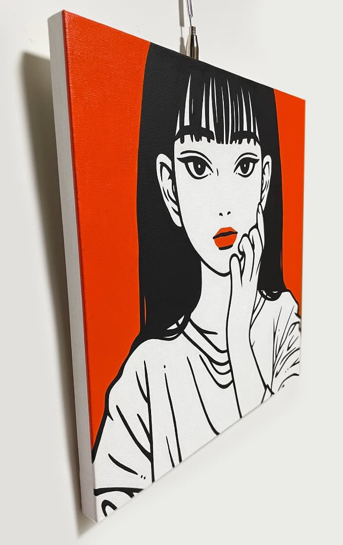 【原画】現代アート/キャンバス/一点物/絵画/アクリル