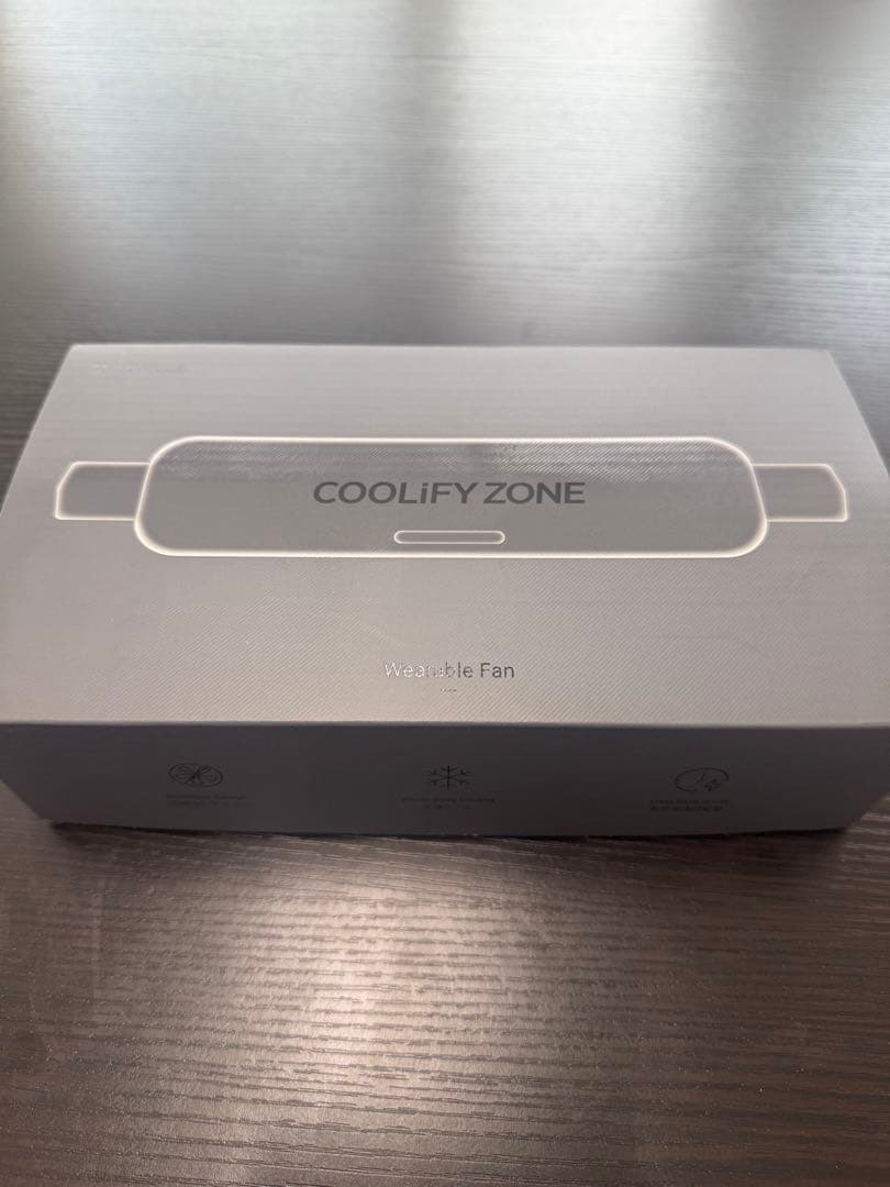 TORRAS COOLIFY ZONE ウェアブルファン グレー