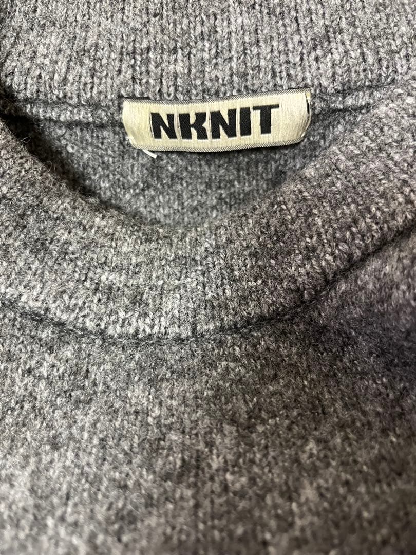 nknit ♡pattern KNIT ハートパターンニット