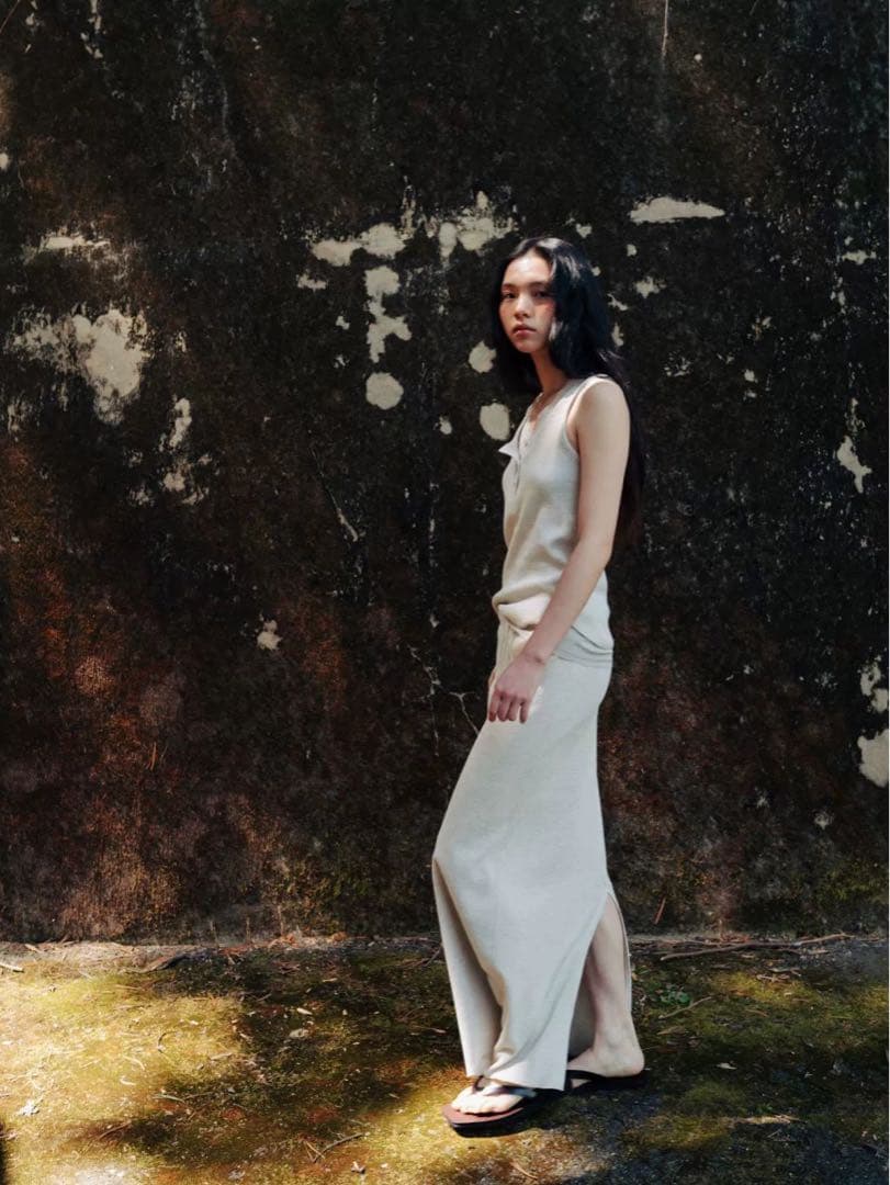 Monoha トップス＋ハーフスカート セット