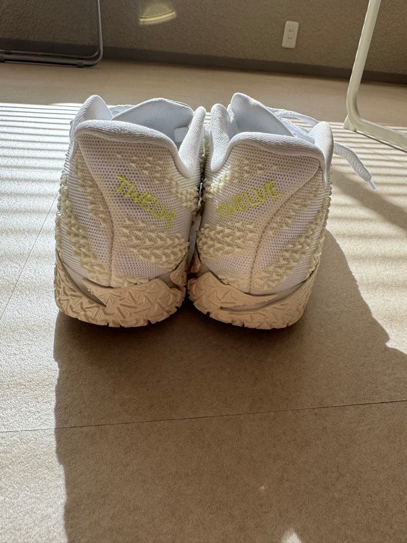 NIKE JA 3 バッシュ ホワイト 24cm 体育館2回使用 美品