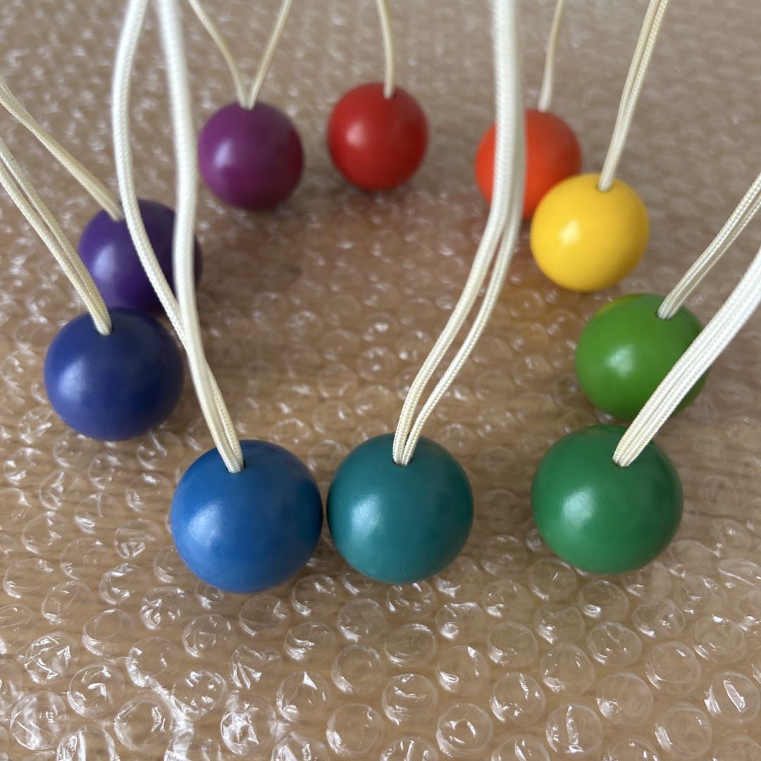 【お値下げ】waku ワク 童具館 ケルンボール カラーボール