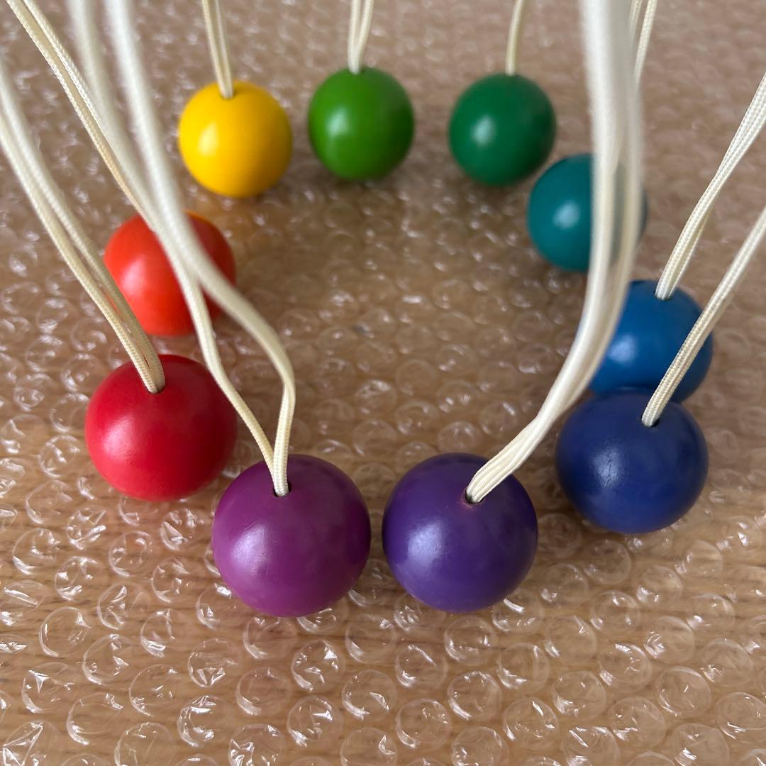 【お値下げ】waku ワク 童具館 ケルンボール カラーボール