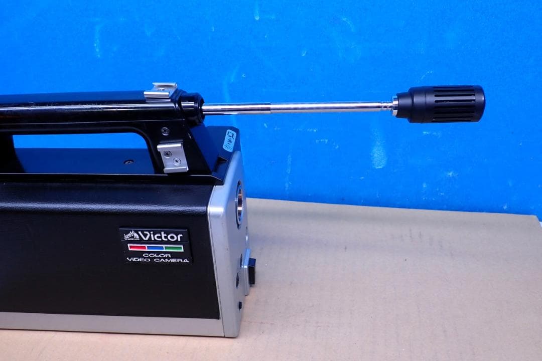 M1267#Victor カラービデオカメラ CV-2004 本体 ケーブル付き