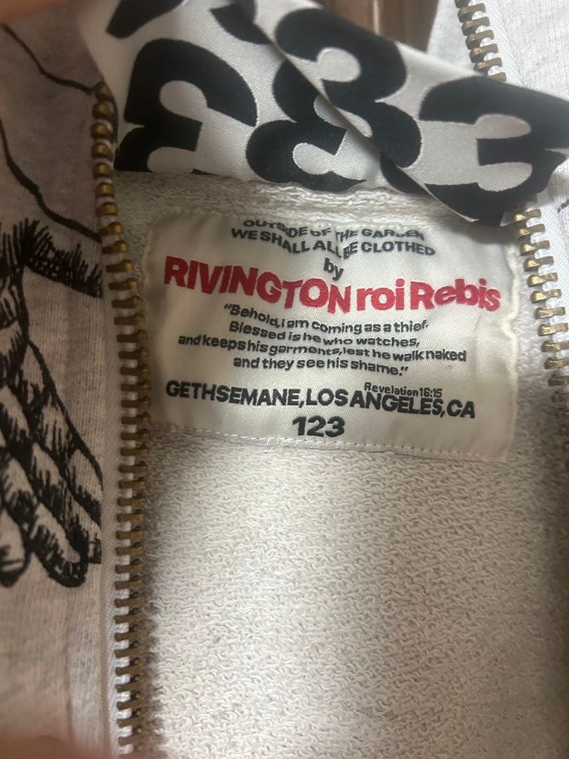 RRR123 ジップパーカー コムドットやまと着用