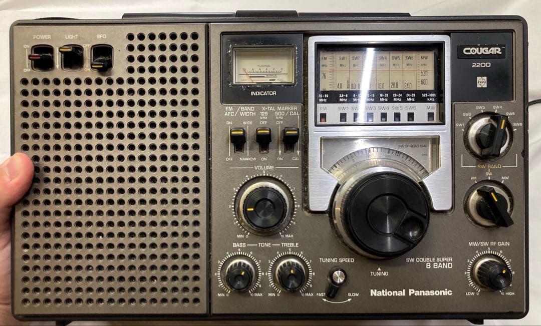 National Panasonic Cougar 2200 ラジオ