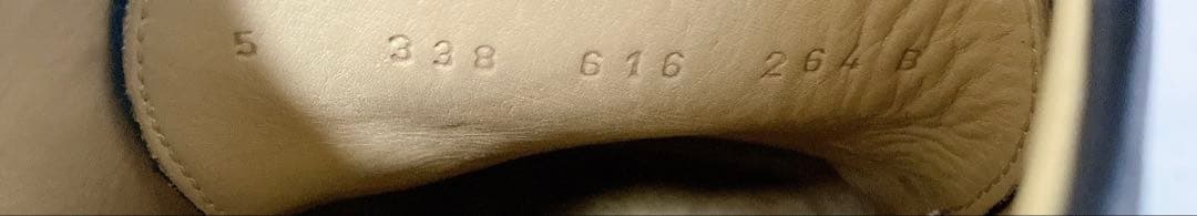 極美品 jacoform ヤコフォーム コンフォートシューズ 革靴 黒 24.5