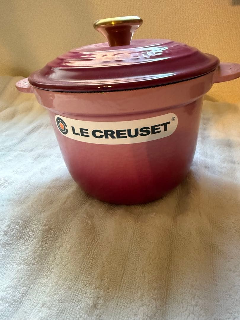 LE CREUSET ベリー　エブリィ　両手鍋 蓋付き