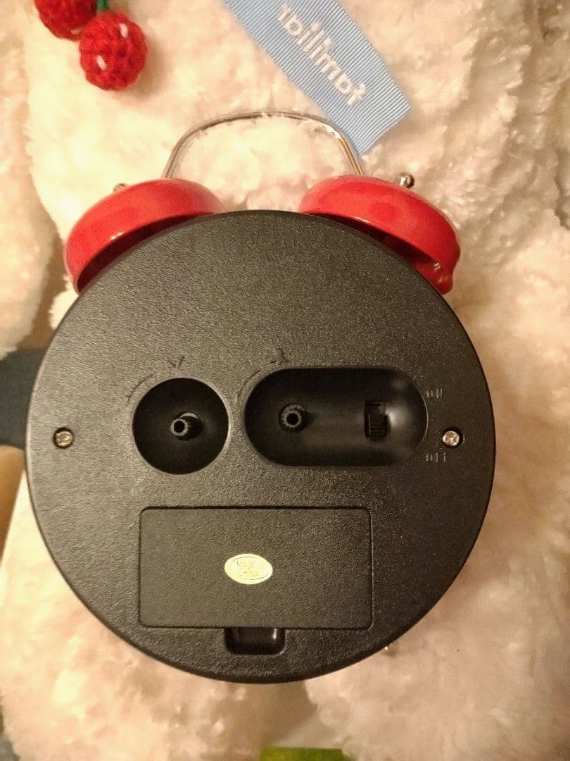 ファミリア　美品　 目覚まし時計　置時計　　元箱説明書付