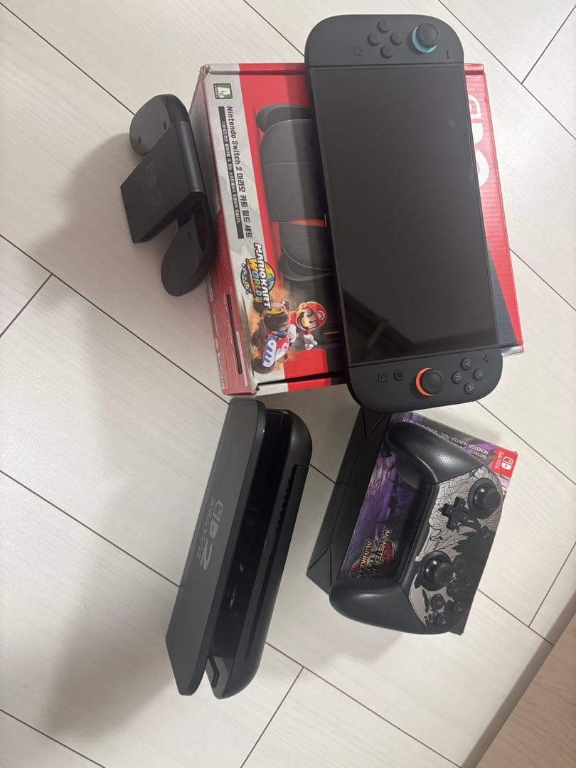 Nintendo Switch 2 本体 多言語対応　マリオカートなし