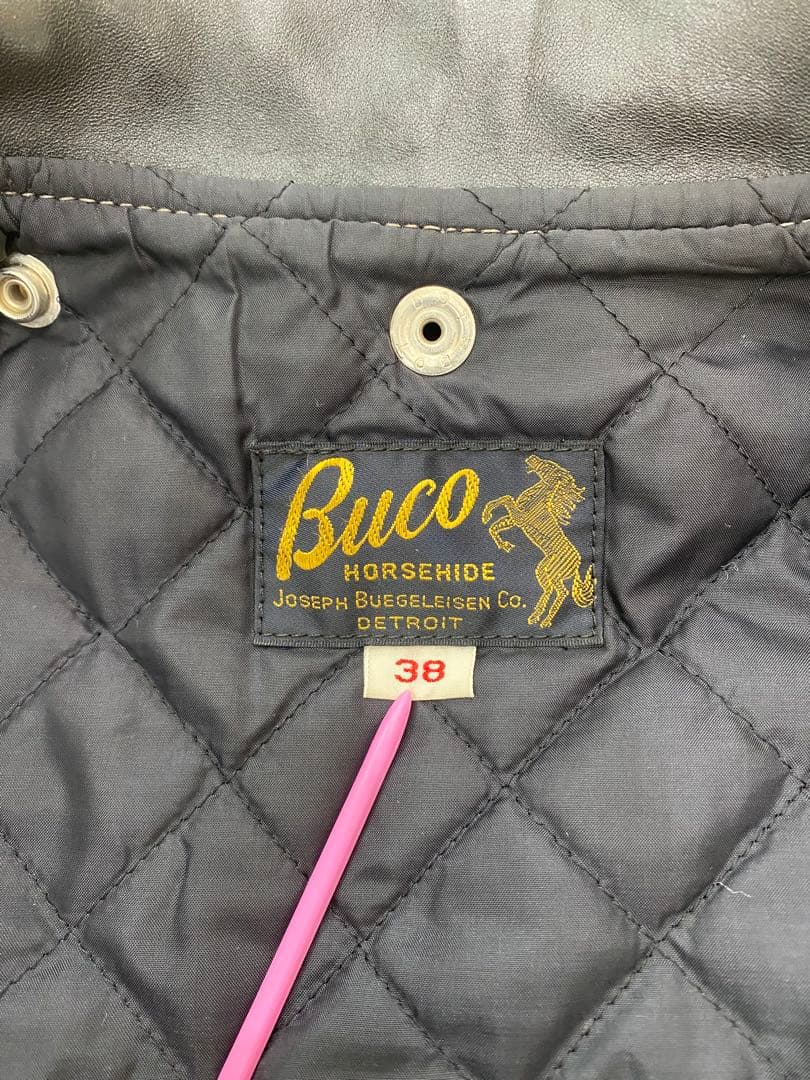 リアルマッコイズ ライダースジャケット buco J-24 38