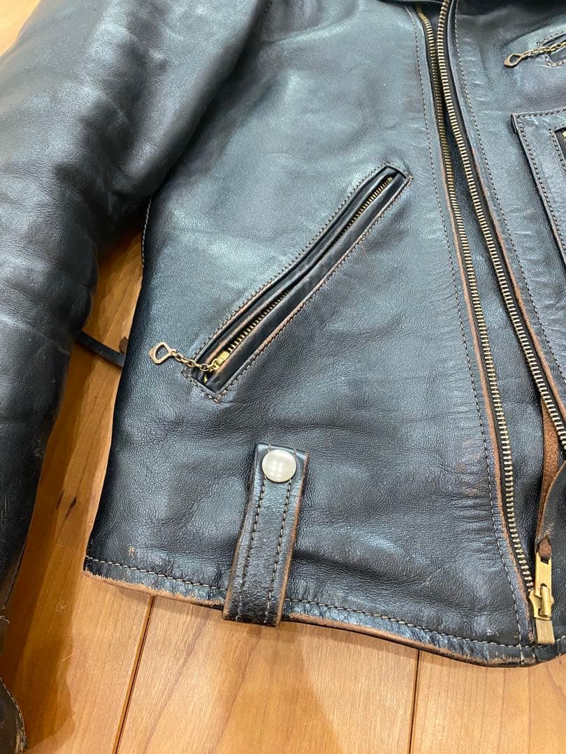 リアルマッコイズ ライダースジャケット buco J-24 38