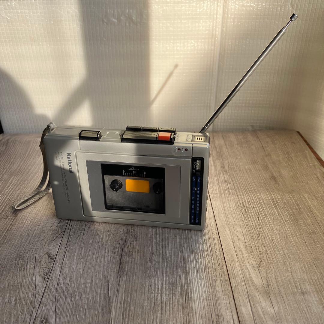 3F 【昭和レトロ】National ナショナル ラジカセ RX-1900