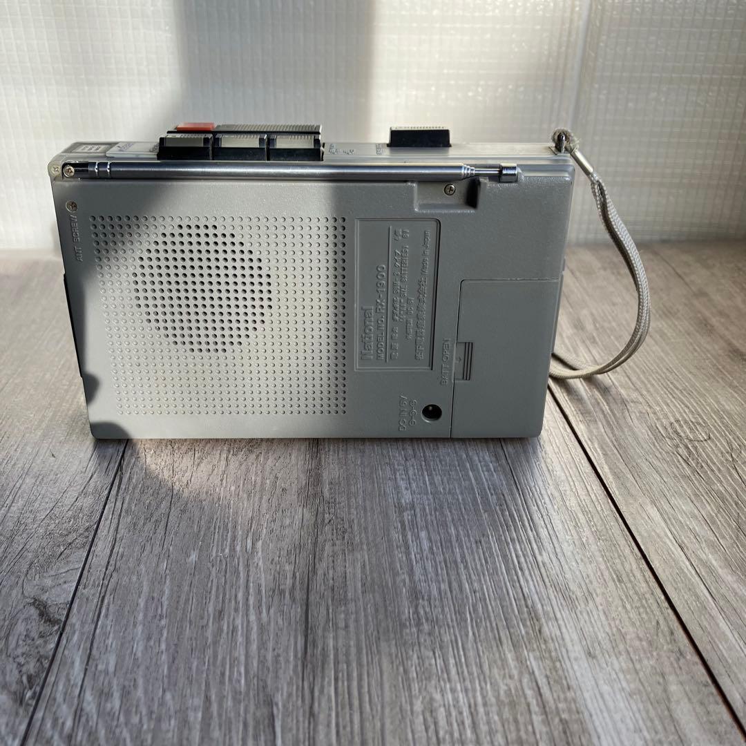 3F 【昭和レトロ】National ナショナル ラジカセ RX-1900