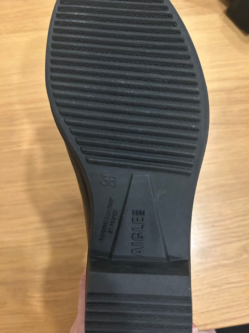 【限定値下げ】AIGLE 長靴 レインブーツ ブラック