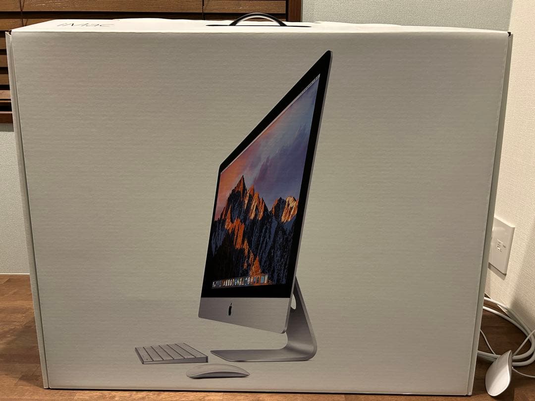iMac(Retina5K, 27inch, 2017)箱・キーボード・マウス付